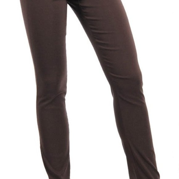 Sweet Color Women's Brown Pants - Picture 2 of 6